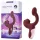 Magic Motion Magic Ponder - Vibrator 2în1 cu braț pentru clitoris - bordo