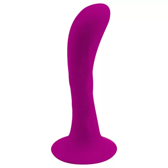 Pretty Love Baile - dop anal curbat cu ventuză - silicon roz