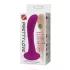 Pretty Love Baile - dop anal curbat cu ventuză - silicon roz