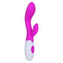   Pretty Love Brighty - vibrator impermeabil cu stimulare clitoris și a punctului G (violet)