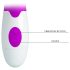 Pretty Love Arthur – vibrator pentru punctul G cu cap mobil (mov)