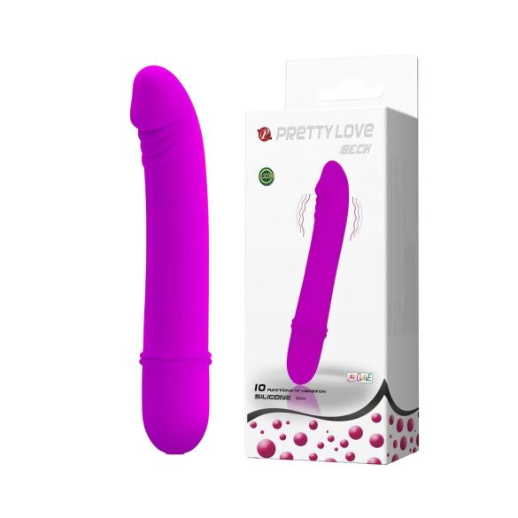 Pretty Love Beck - vibrator pentru punctul G - rezistent la apă - roz