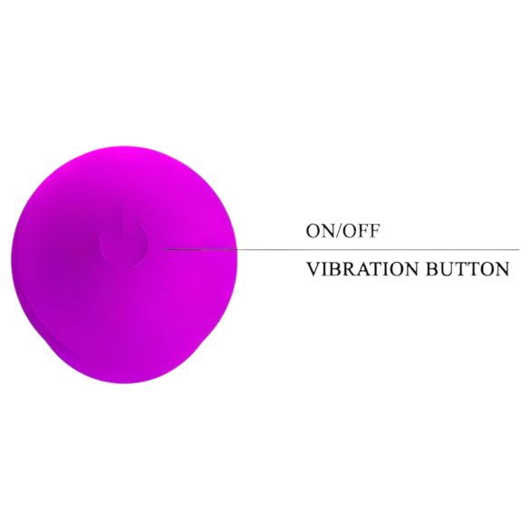 Pretty Love Beck - vibrator pentru punctul G - rezistent la apă - roz