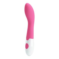   Pretty Love Bishop - vibrator impermeabil pentru punctul G (roz-alb)
