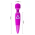 Pretty Love - vibrator tip wand reîncărcabil - masaj - mov