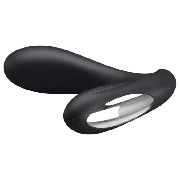 Pretty Love Backie - vibrator prostată - silicon negru