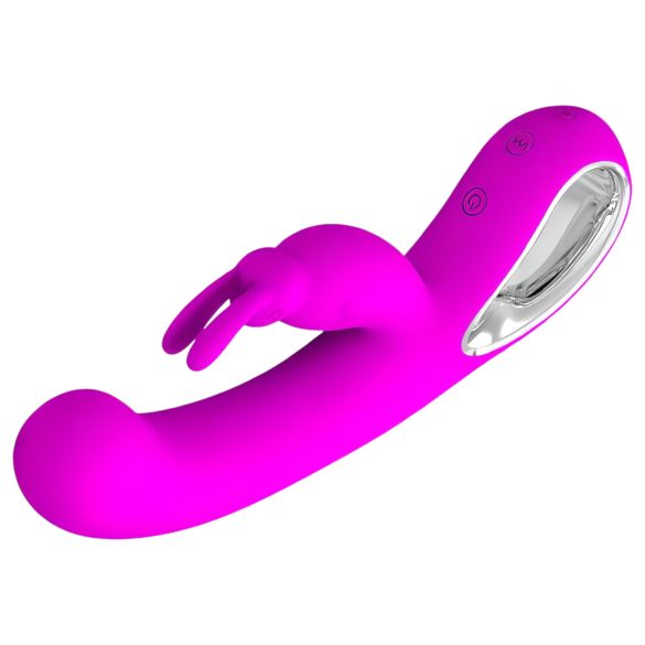 Pretty Love Webb - vibrator cu braț pentru clitoris - silicon roz