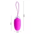 Pretty Love Berger - ou vibrator wireless reîncărcabil - roz