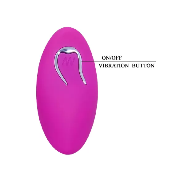 Pretty Love Berger - ou vibrator wireless reîncărcabil - roz