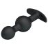 Pretty Love - dildo anal cu bilă internă - silicon negru