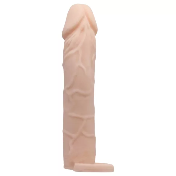 Pretty Love - mânecă pentru penis cu inel - silicon natur