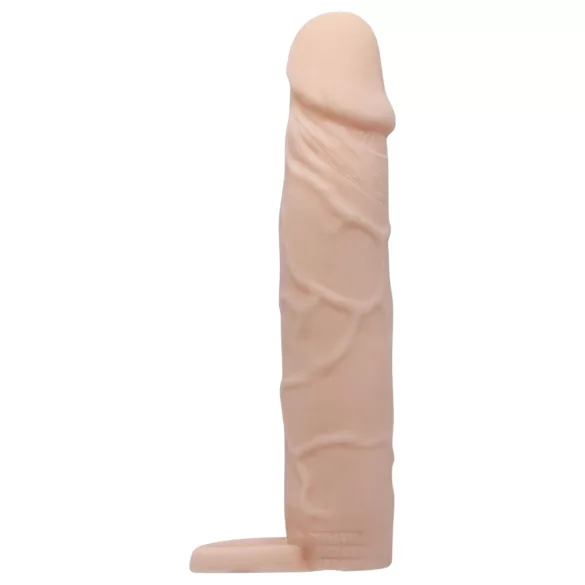 Pretty Love - mânecă pentru penis cu inel - silicon natur