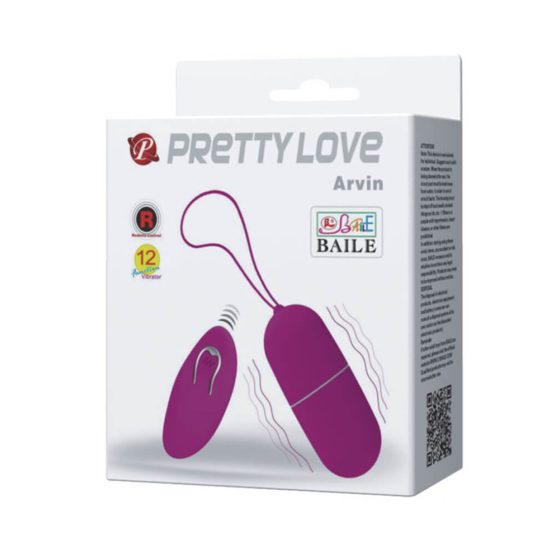 Pretty Love Arvin - ou vibratoare cu radio (roz)