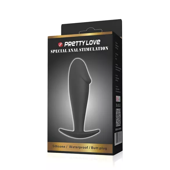 Pretty Love Anal Stimulation Plug - dop anal (negru)