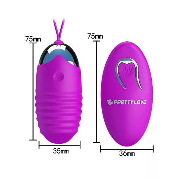 Pretty Love - ou vibrator - wireless, lila
