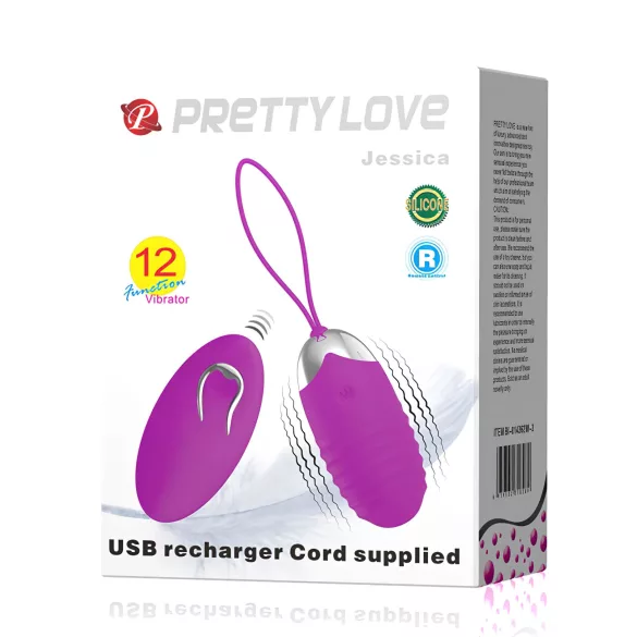 Pretty Love - ou vibrator - wireless, lila