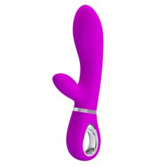   Pretty Love Thomas - vibrator cu ramura pentru clitoris, cu acumulator (roz)