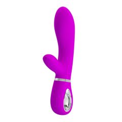   Pretty Love Thomas - vibrator cu ramura pentru clitoris, cu acumulator (roz)