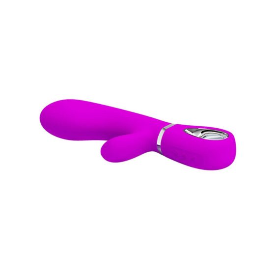 Pretty Love Thomas - vibrator cu ramura pentru clitoris, cu acumulator (roz)