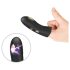 Pretty Love Marico - vibrator deget cu electrostimulare (negru)