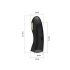 Pretty Love Marico - vibrator deget cu electrostimulare (negru)