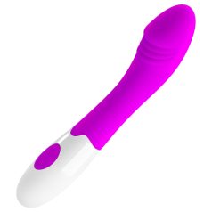   Pretty Love Elemental - vibrator pentru punctul G - silicon - mov