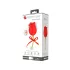 Pretty Love Rose Lover - vibrator clitoridian cu limbă 2în1 - roșu