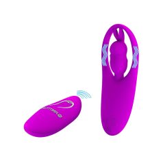   Pretty Love Wild Rabbit - vibrator tip iepuraș pentru clitoris - roz
