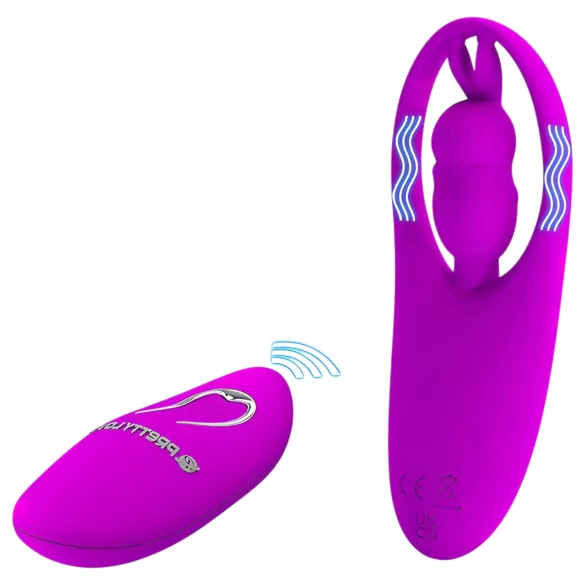 Pretty Love Wild Rabbit - vibrator tip iepuraș pentru clitoris - roz