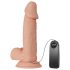Baile Zebulon - vibrator realist cu testicule - 19cm - culoare naturală