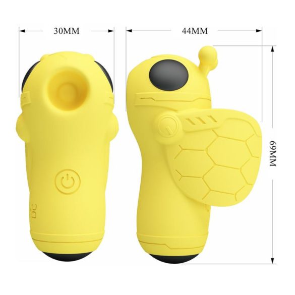 Pretty Love Magic Bee - vibrator pentru stimularea clitorisului - mic, galben