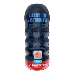   Pretty Love Vacuum Cup - masturbator realistic tip fund (natural)