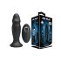 MR. PLAY - vibrator anal reîncărcabil cu telecomandă (negru)