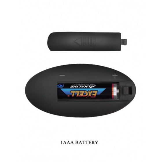 MR. PLAY - vibrator anal cu baterie reîncărcabilă și control radio (negru)