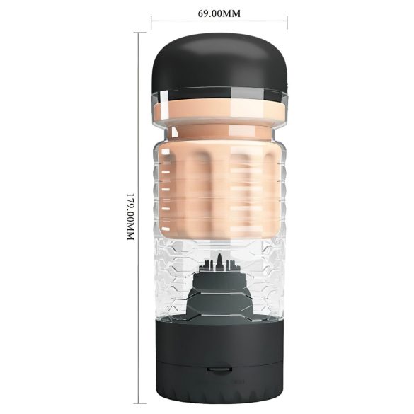 Pretty Love Emily - masturbator realisitc tip vagin - silicon negru