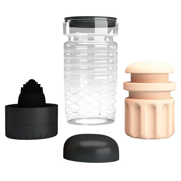 Pretty Love Emily - masturbator realisitc tip vagin - silicon negru