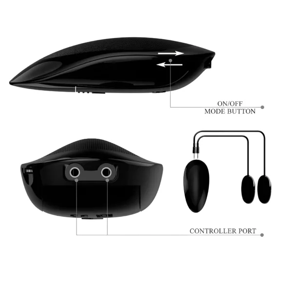 Crazy Bull - masturbator realist cu vibrații - formă de posterior