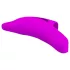 Pretty Love Delphini - vibrator pentru deget cu delfin - mov