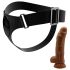 Ham Pretty Love - Harnașament universal cu dildo de 17 cm (negru)