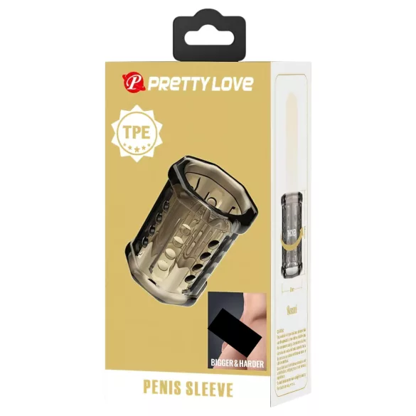 Pretty Love Ronael - manșon pentru penis (transparent)