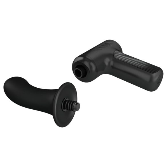 Pretty Love Dj Doctor - vibrator pistol împingător (negru)