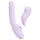 Svakom DuoGlow - vibrator dublu stimulare punct G și clitoris - mov