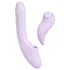 Svakom DuoGlow - vibrator dublu stimulare punct G și clitoris - mov
