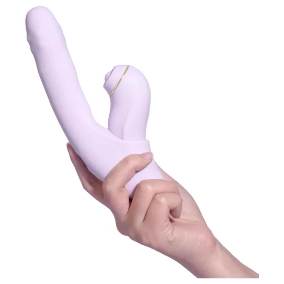 Svakom DuoGlow - vibrator dublu stimulare punct G și clitoris - mov