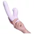 Svakom DuoGlow - vibrator dublu stimulare punct G și clitoris - mov