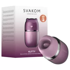 Svakom Klitty - vibrator de tip lins (mov)
