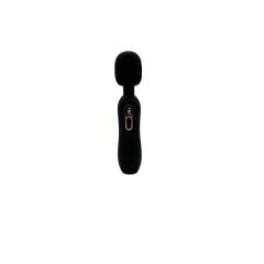   Seawind Myron - vibrator de masaj cu încălzire, reîncărcabil (negru)