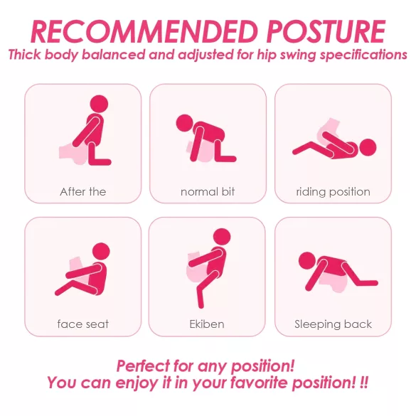 Vibeconnect - masturbator inteligent tip torzo - piele naturală