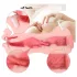 Vibeconnect - masturbator realist gură și vagin artificial - silicon natur-negru