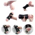 Vibeconnect - masturbator realist gură și vagin artificial - silicon natur-negru